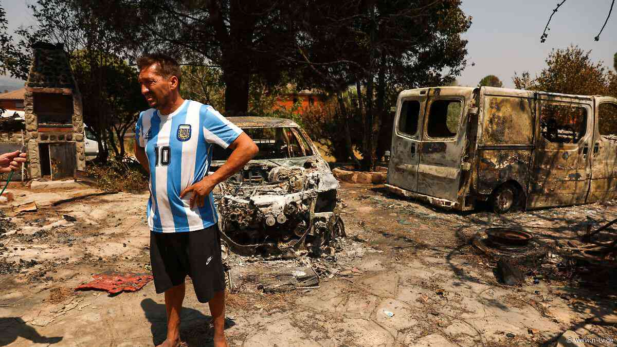 Nach den Waldbränden: Zehntausende Spanier kehren in ihre Häuser zurück