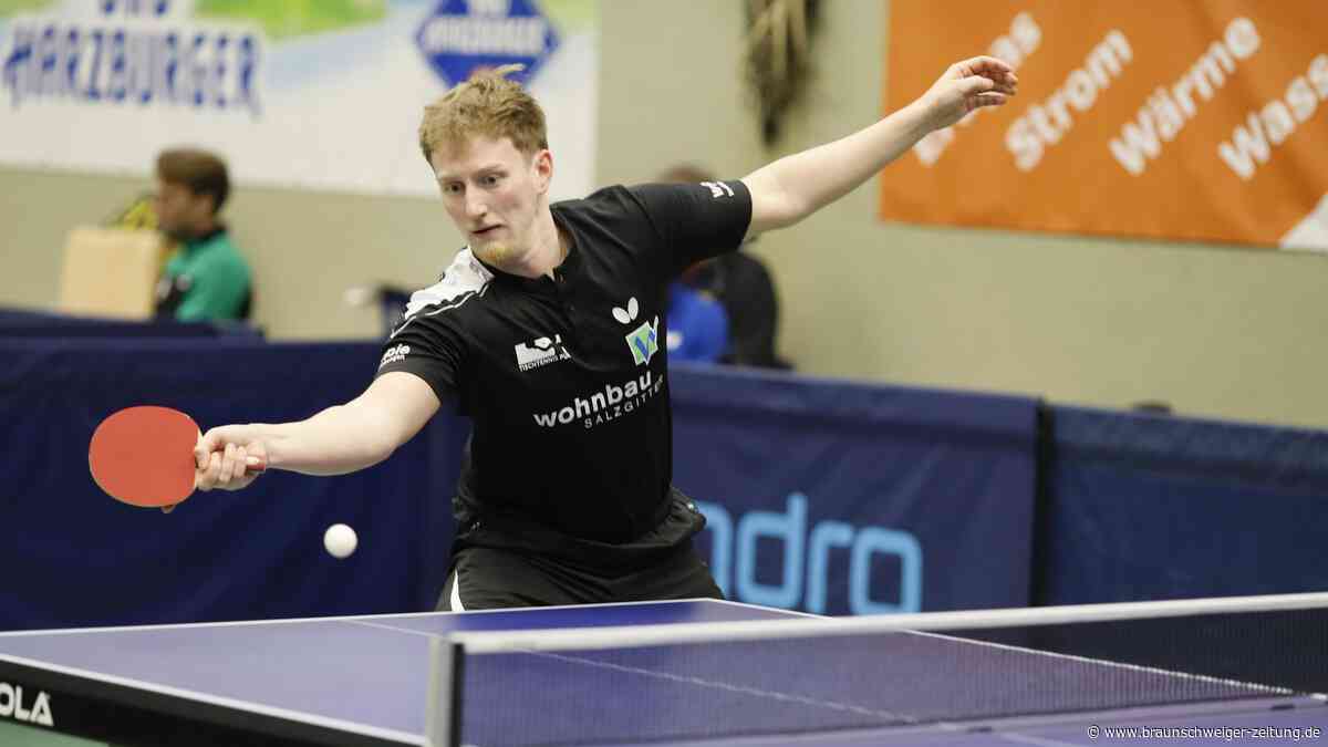 Salzgitteraner spielt sich auf riesiger Tischtennisplatte in die Weltspitze