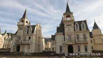 'Fairytale' village full of Disney-style castles becomes total 'ghost town'