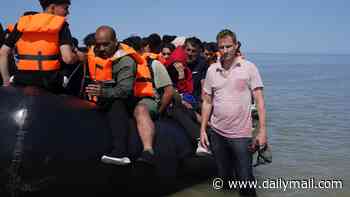 Philp blasts Mahmood's deal with France after gendarmes tell him they have orders 'not to intervene' as migrants wait to board small boats