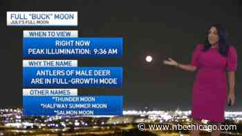Look up! July's full ‘Buck Moon' will peak under smoky Chicago skies
