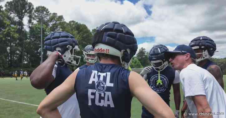 Marietta High School football players heading to London for international game