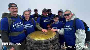 'I climbed mountain after being told I'd never walk'