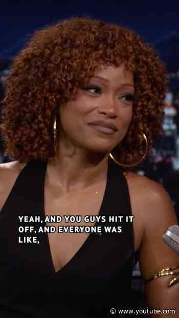 #KekePalmer addresses her chemistry with #FirstWeFeast’s #SeanEvans 👀 #FallonTonight #HotOnes