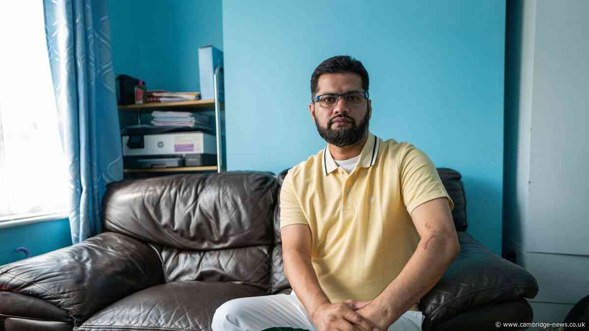 Huntingdon attack hero left partially paralysed and unable to work