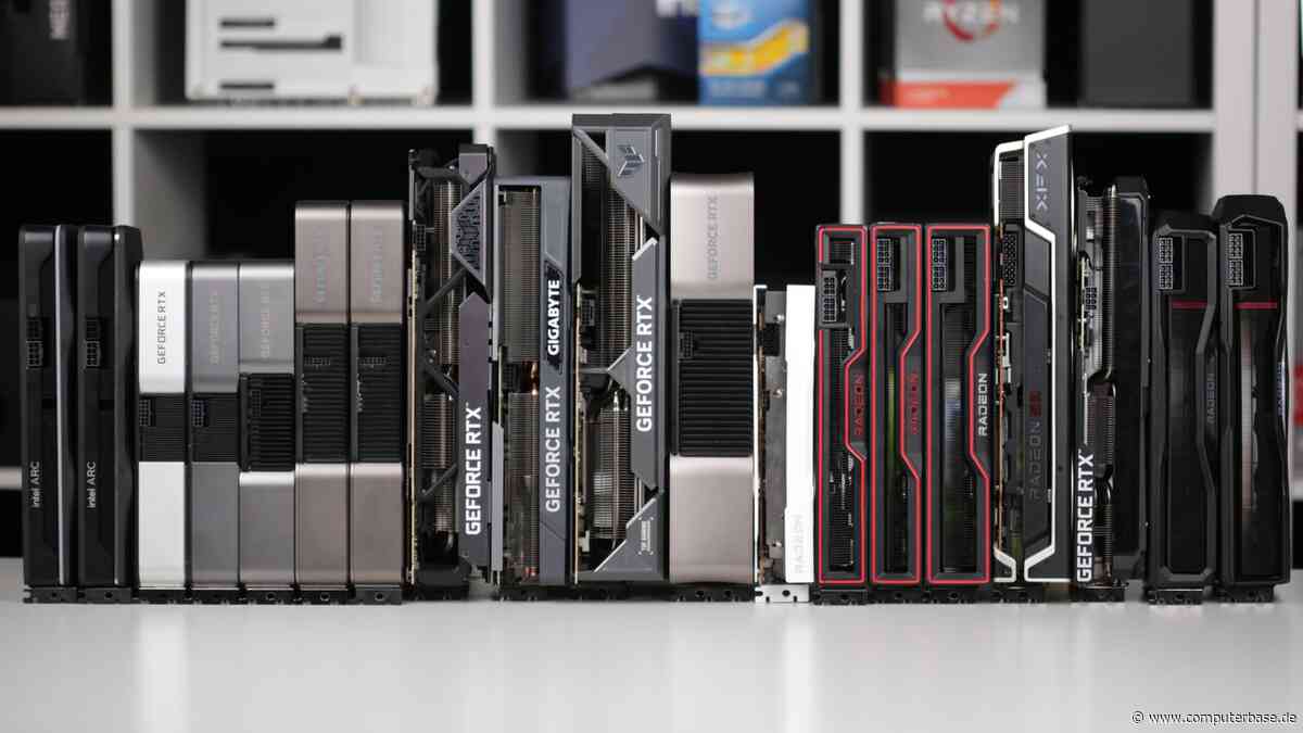 Grafikkarten-Rangliste 2026: GPU-Vergleich mit GeForce RTX, Radeon RX & Arc (Juli/August)
