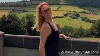 Josie Gibson shows off her surgically reduced arms after hitting back at claims she used weight loss jabs to lose 2.5 stone