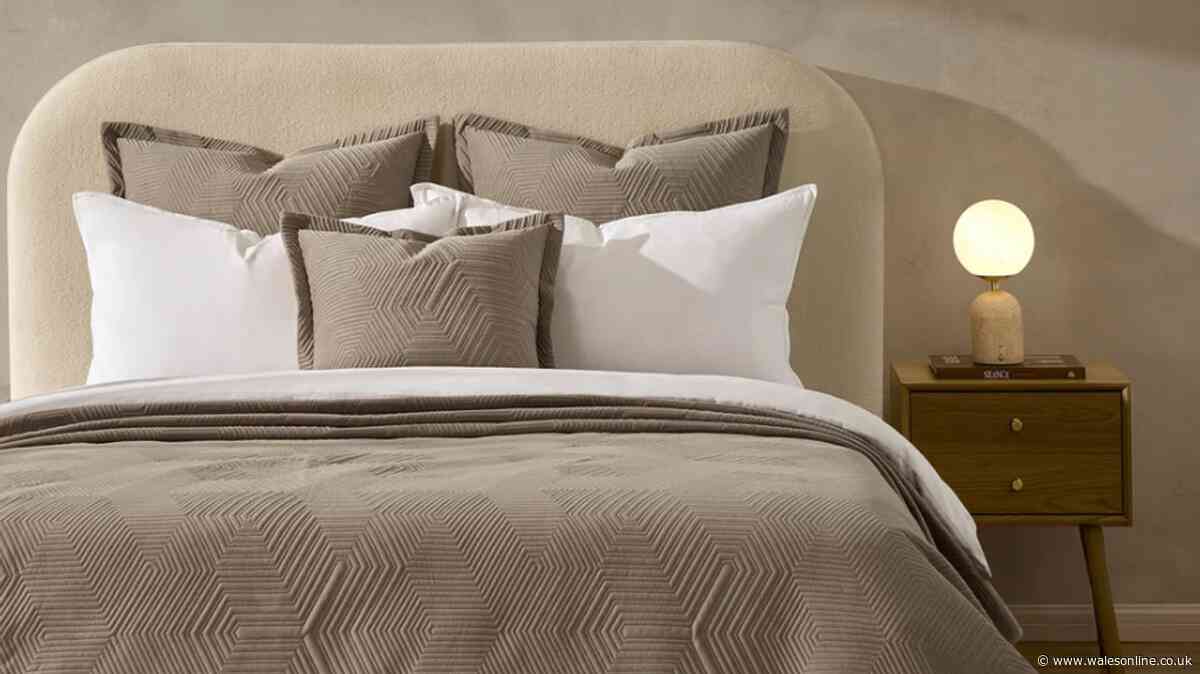 Dusk's 'lovely and soft' £50 bedspread reduced to £35 gives a 'hotel-like' look