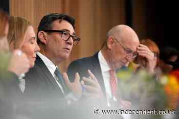 Andy Burnham refuses to commit to raising UK defence spending by 2030