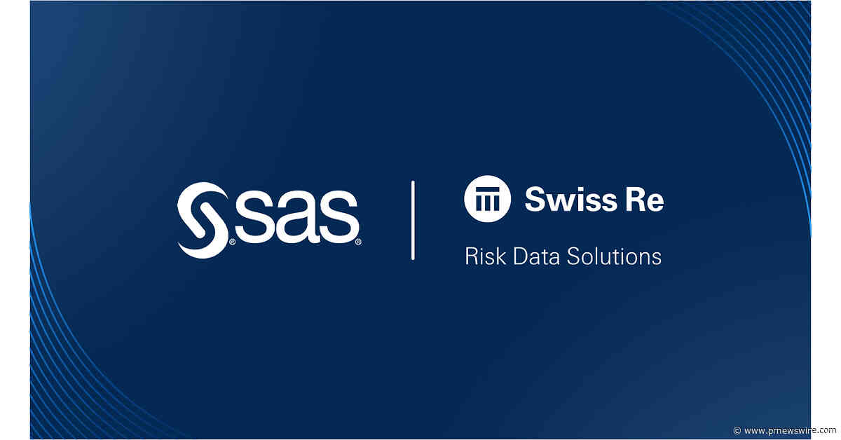 SAS and Swiss Re partner to help insurers navigate risk