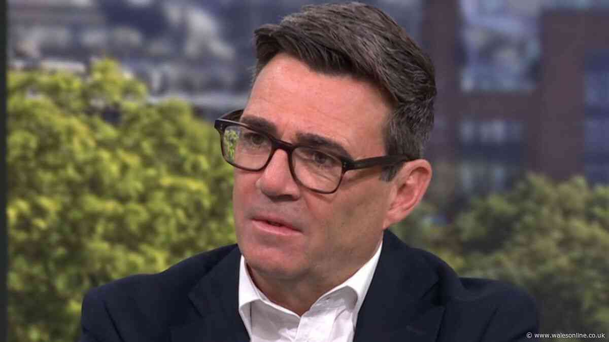 'Emotional' Andy Burnham chokes back tears during live TV interview