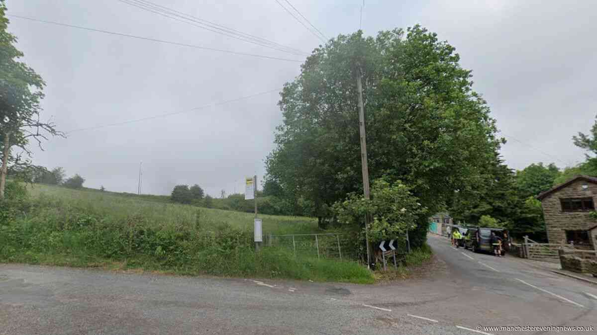 The piece of greenbelt land in Bury where new homes will be built