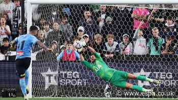 Spurs beat Sydney FC on penalties