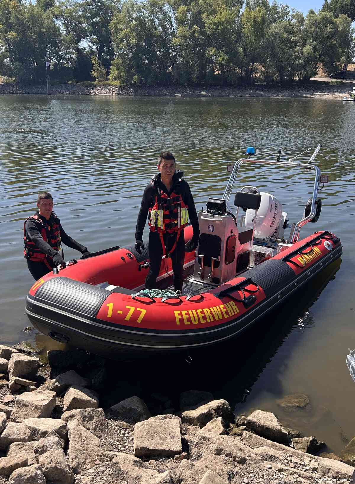 Neues Boot für die Feuerwehr-Taucher
