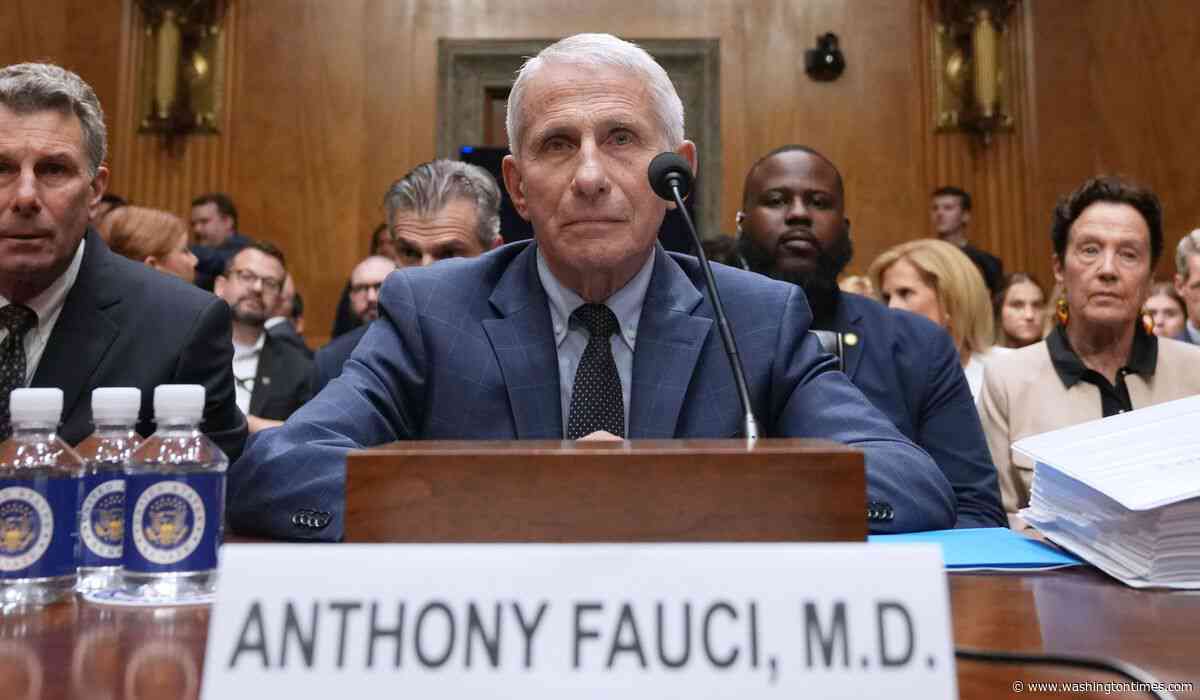Fauci pleads the Fifth, refuses to answer questions to Congress