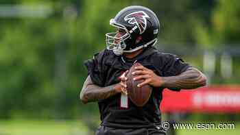 Tua out with 'flare-up' as Falcons add QB Rush