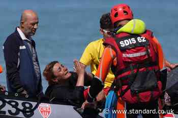 Woman begs to be allowed to board migrant boat in busy day for Channel crossings