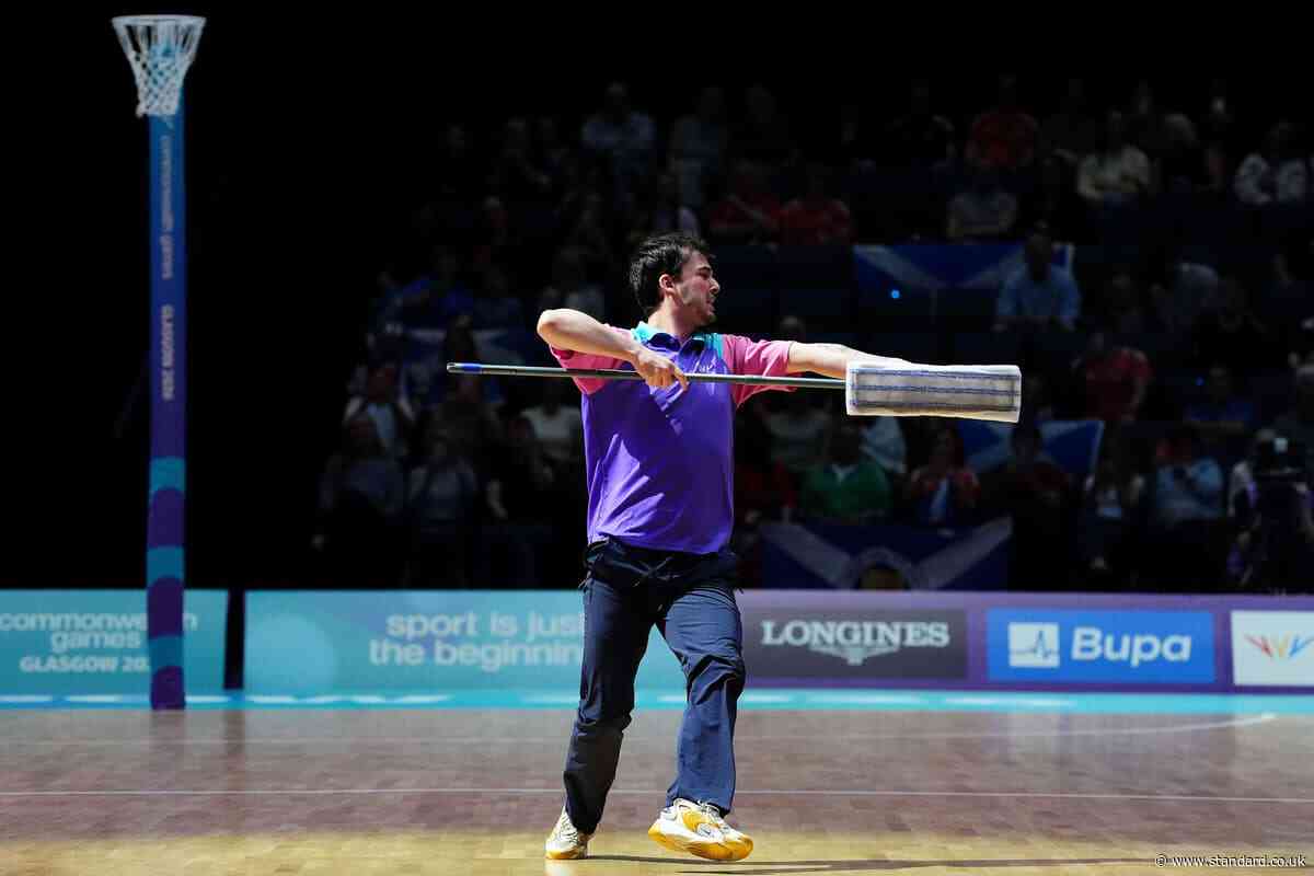 Commonwealth Games ‘mop man’ describes mother’s surprise at his viral fame