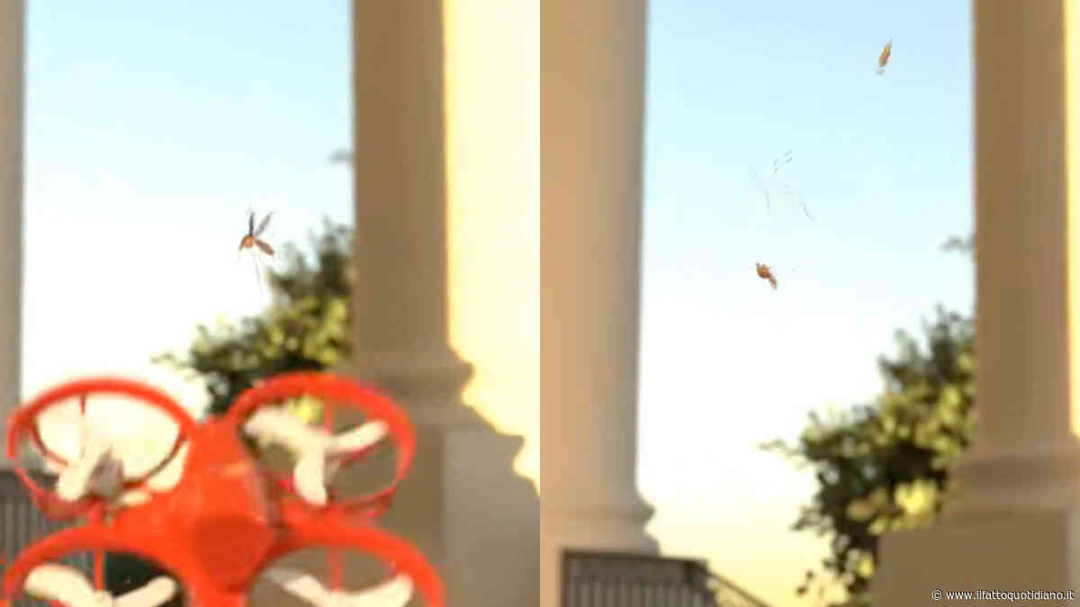 Arriva il drone “ammazza zanzare”: “Individua gli esemplari che punzecchiano e trasmettono malattie e li abbatte in volo”