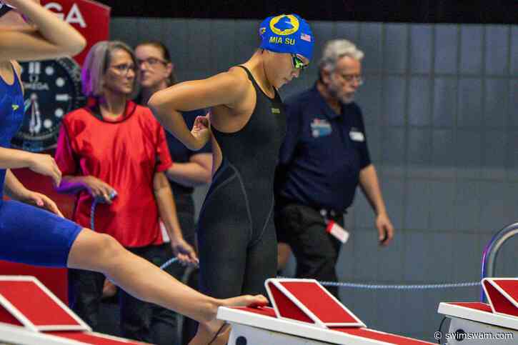 #6 Seed Mia Su Scratches 200 Breast Prelims (US Nats Day 2 Prelims Scratch Report)