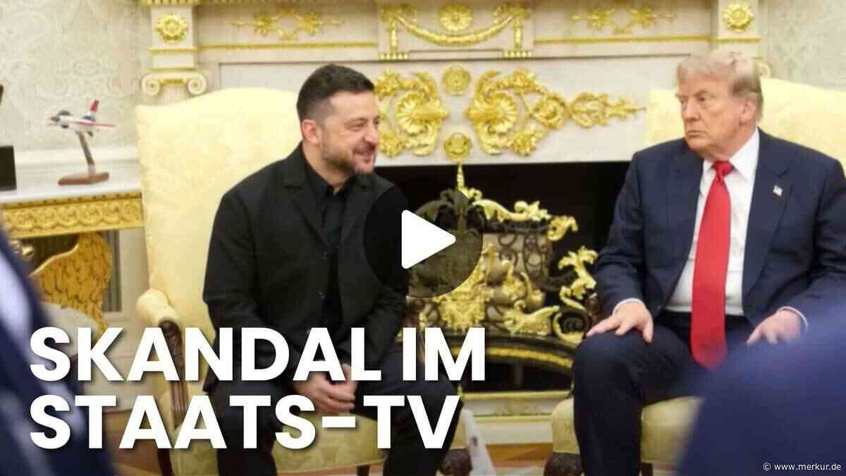 Russisches Staatsfernsehen tobt: Was Selenskyjs Weißes-Haus-Besuch auslöste