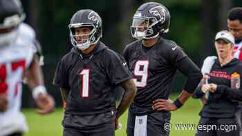 Tight QB1 races for the Falcons, Browns, Raiders and Vikings? We projected the Week 1 starters