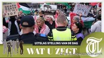 Lezers: ingrijpen bij verheerlijking van terreur bij demonstraties