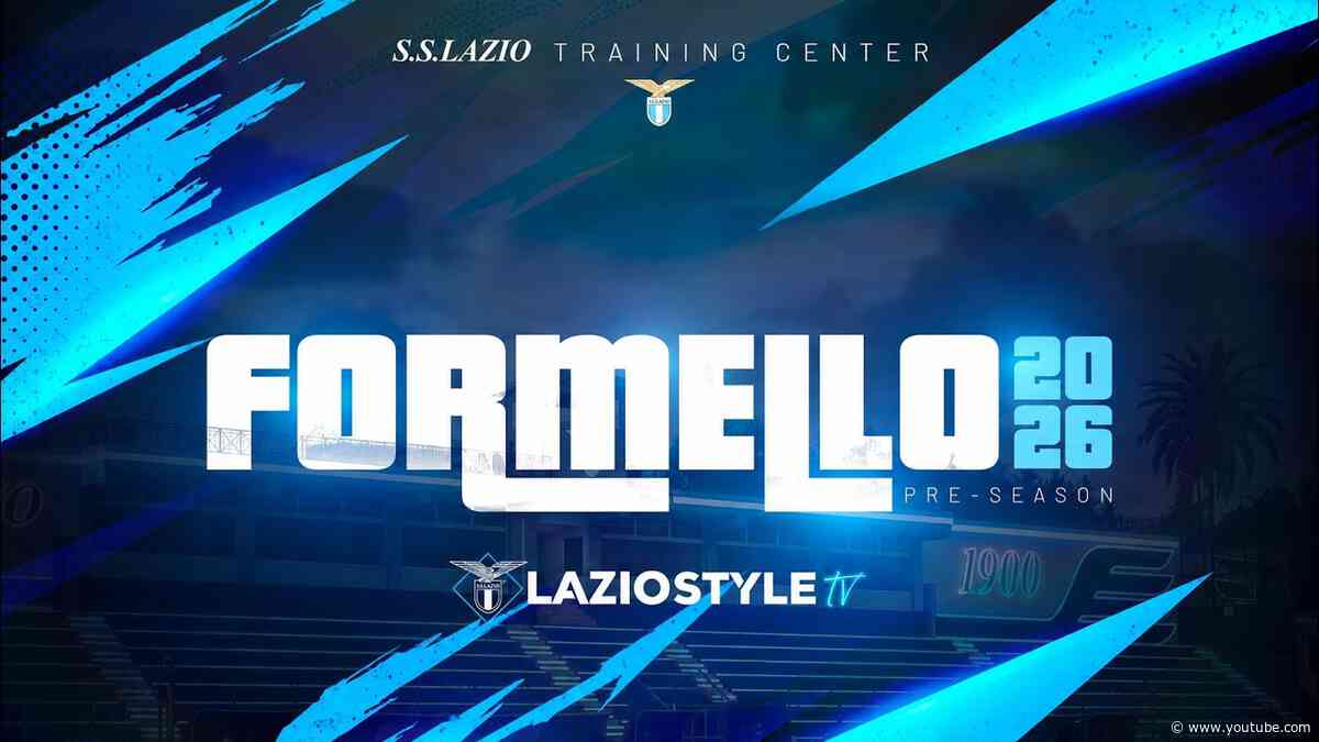 🔴 LIVE FROM TRAINING CENTER S.S. LAZIO