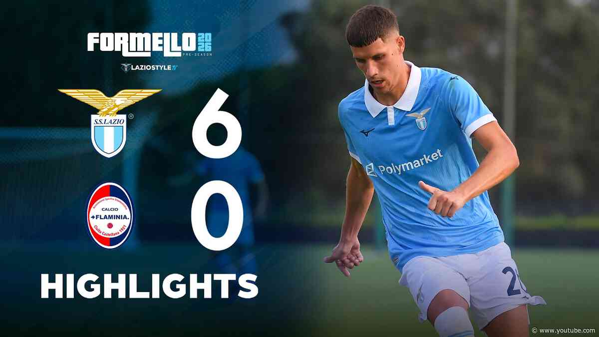 📽️ HIGHLIGHTS LAZIO-FLAMINIA CIVITA CASTELLANA 6-0