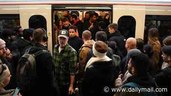 Britain's most overcrowded commuter trains are revealed as thousands are left standing at peak times