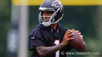 Falcons sign veteran QB with Tua Tagovailoa working through injury, Michael Penix Jr. still out of team drills