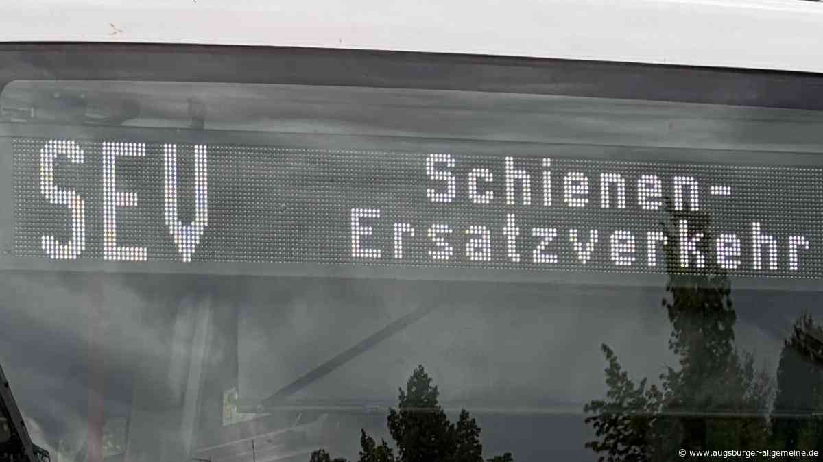 Nach Ärger um Schienenersatzverkehr wegen Baustelle in Friedberg: Bahn räumt Schuld ein