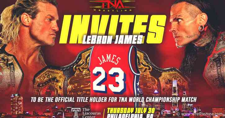 TNA Wrestling Invites LeBron James To Be Official Title Holder for Nic Nemeth vs. Jeff Hardy World Championship Match