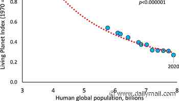 Scientists say we need to HALVE Earth's population to just 4 billion to save the planet