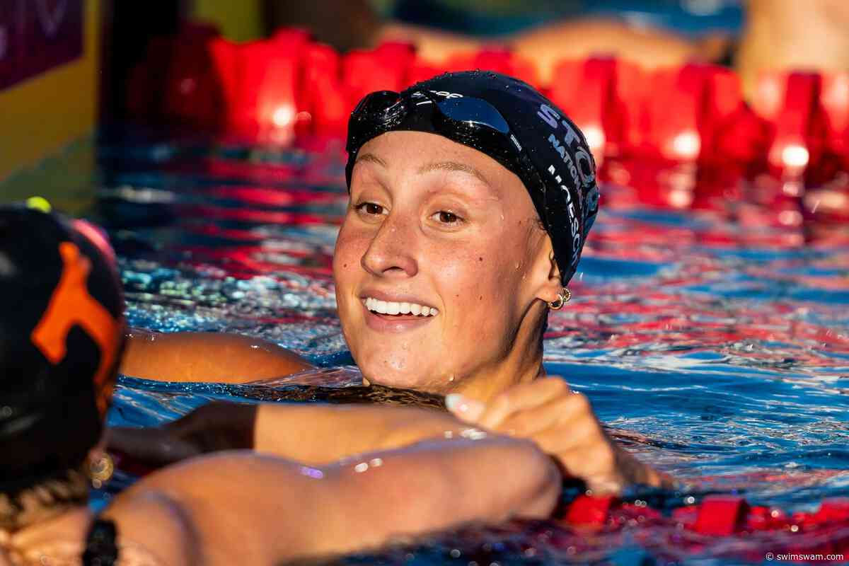 Watch: Anna Moesch Set New American Record With 51.88 100 Free (Night 1 Race Videos