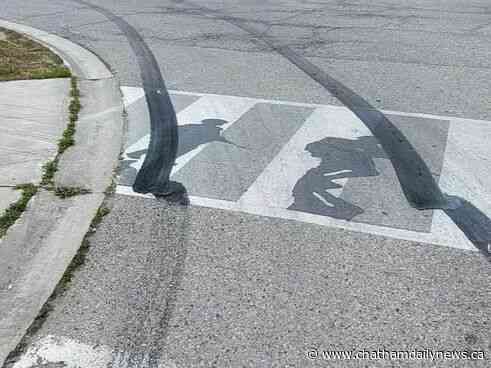 Police seek help after veterans' memorial crosswalk damaged