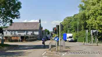 Man dies at scene of crash on busy road