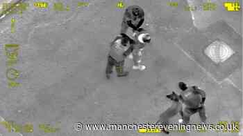 Dramatic video footage shows high-speed police pursuit of stolen moped as teenager arrested