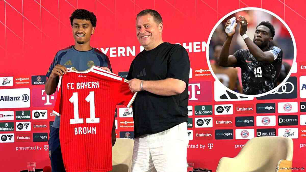 Bayern-Boss Eberl bezieht Stellung zu Davies-Verkauf bei Brown-Vorstellung