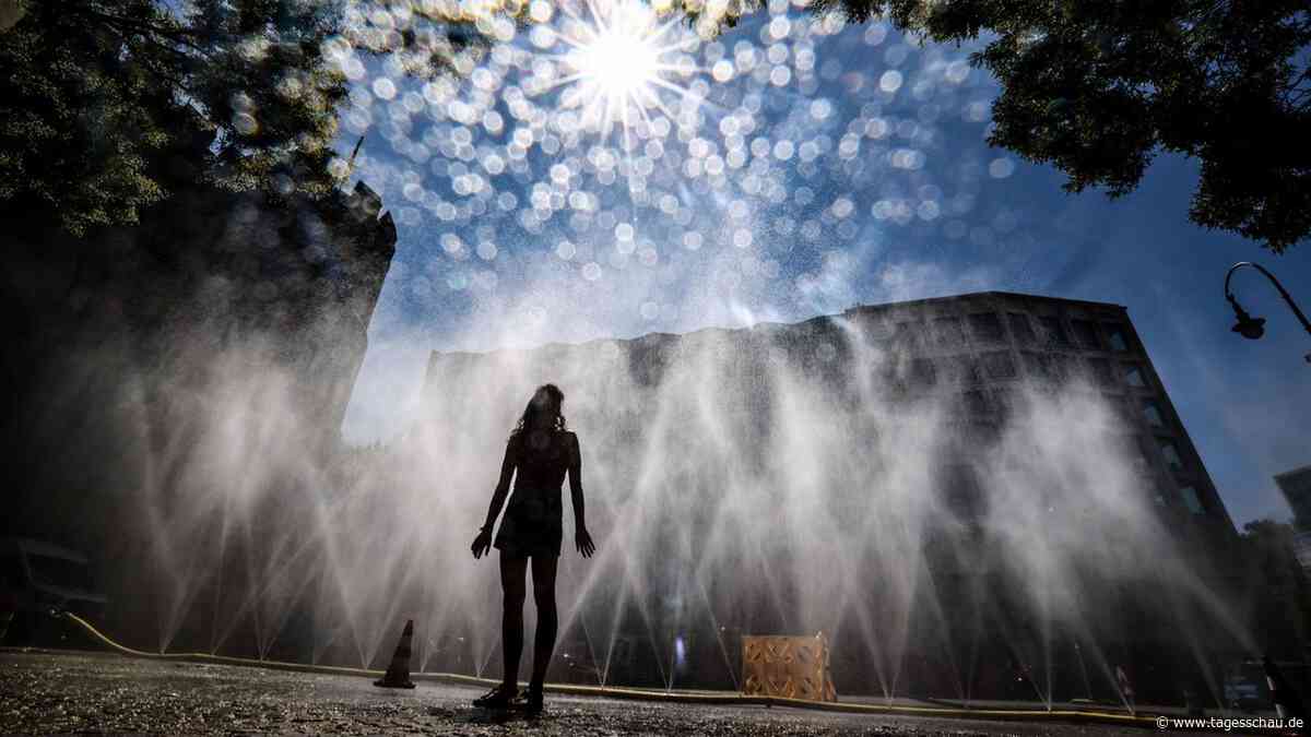 Neue Hitzewelle hat Deutschland im Griff - schwere Gewitter erwartet
