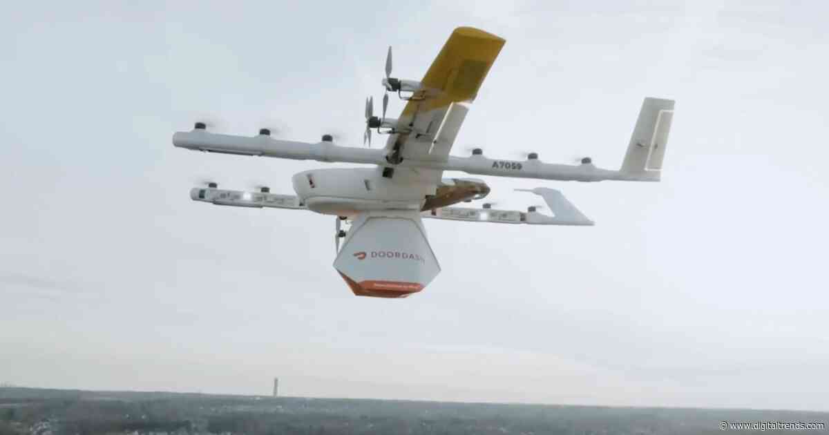DoorDash wants to deliver your food order flown by a drone, eventually