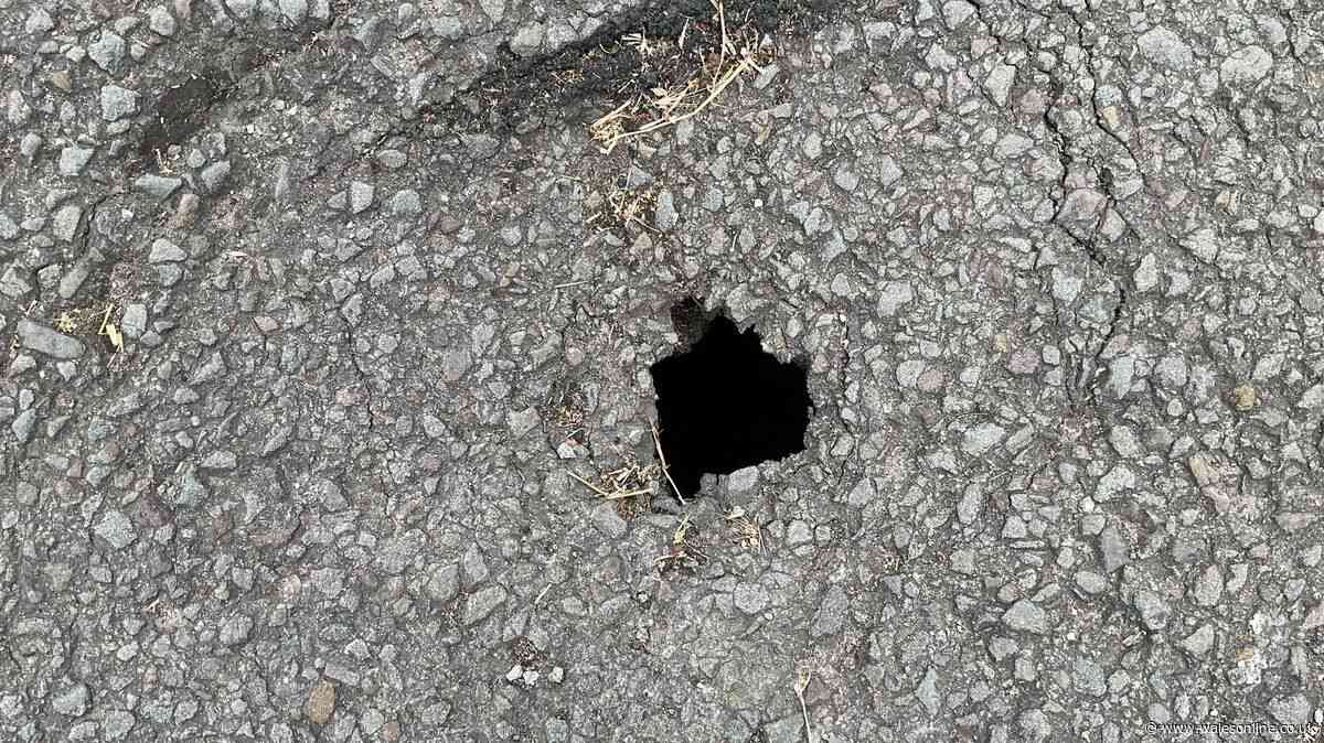 Residents worried as hole appears in road for third time in a week