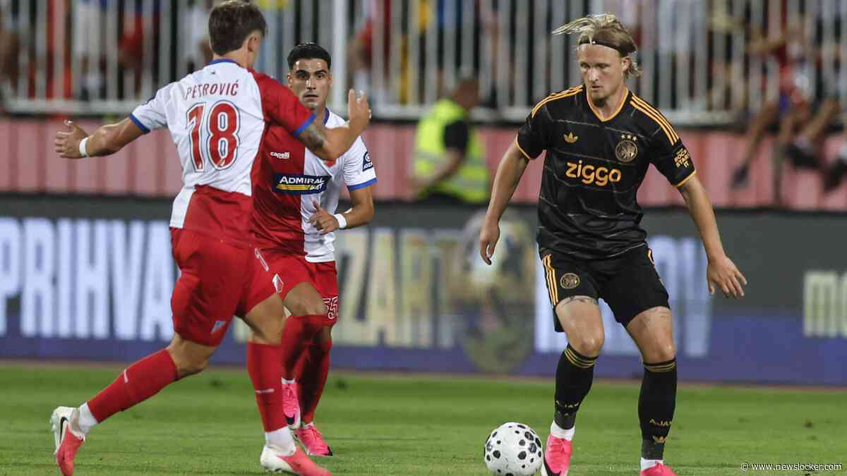 Ajax nog zonder Josip Šutalo en Ko Itakura in return tegen Vojvodina