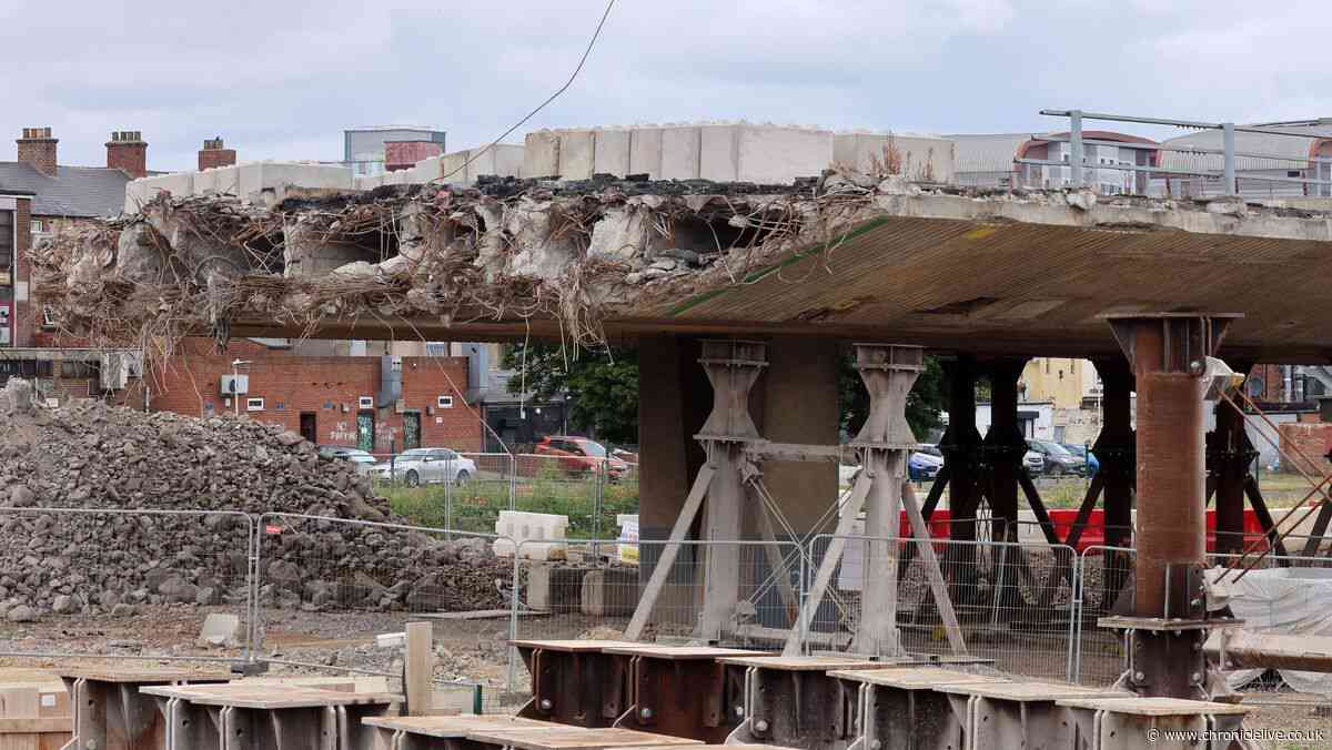 Gateshead Flyover demolition costs jump by millions as council searches for extra funding