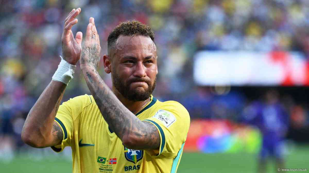 Neymar on Brazil future: 'My time has passed'