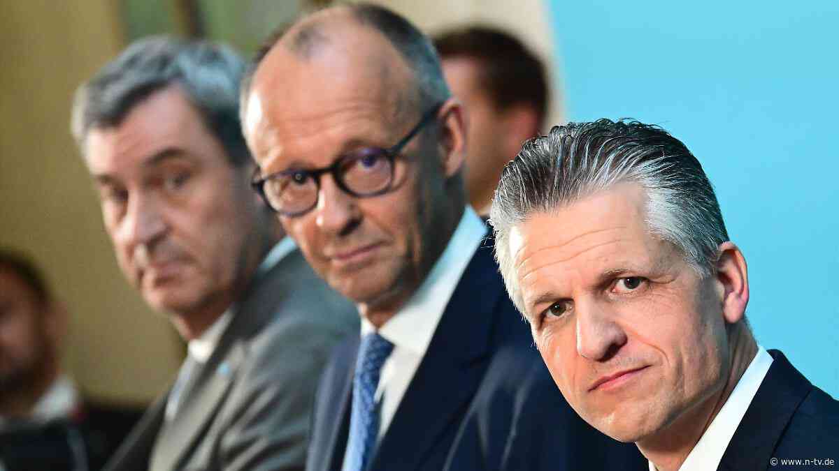 Neuer Fraktionschef von CDU/CSU: Union gibt Frei Rückenwind und Merz einen Auftrag mit