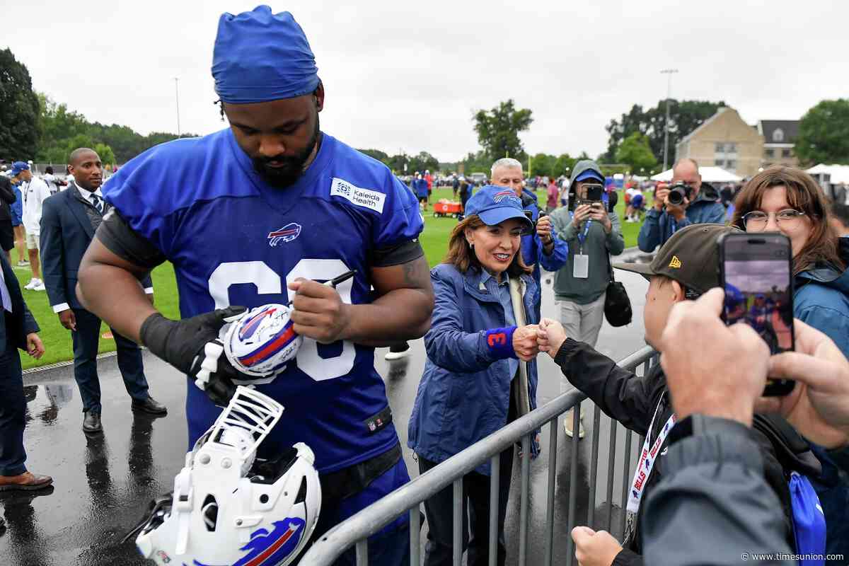 Churchill: As the Capital Region floods, the governor puts football first