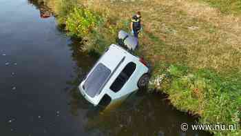 Auto te water geraakt in Engelen, mogelijke link met antiasielbekladdingen