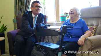 Andy Burnham makes emotional pledge to fix social care for 'my dad and millions like him'