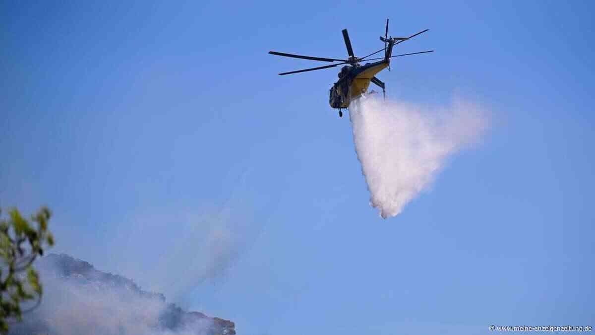 Waldbrand auf Kreta: Rund 6.000 Urlauber werden evakuiert